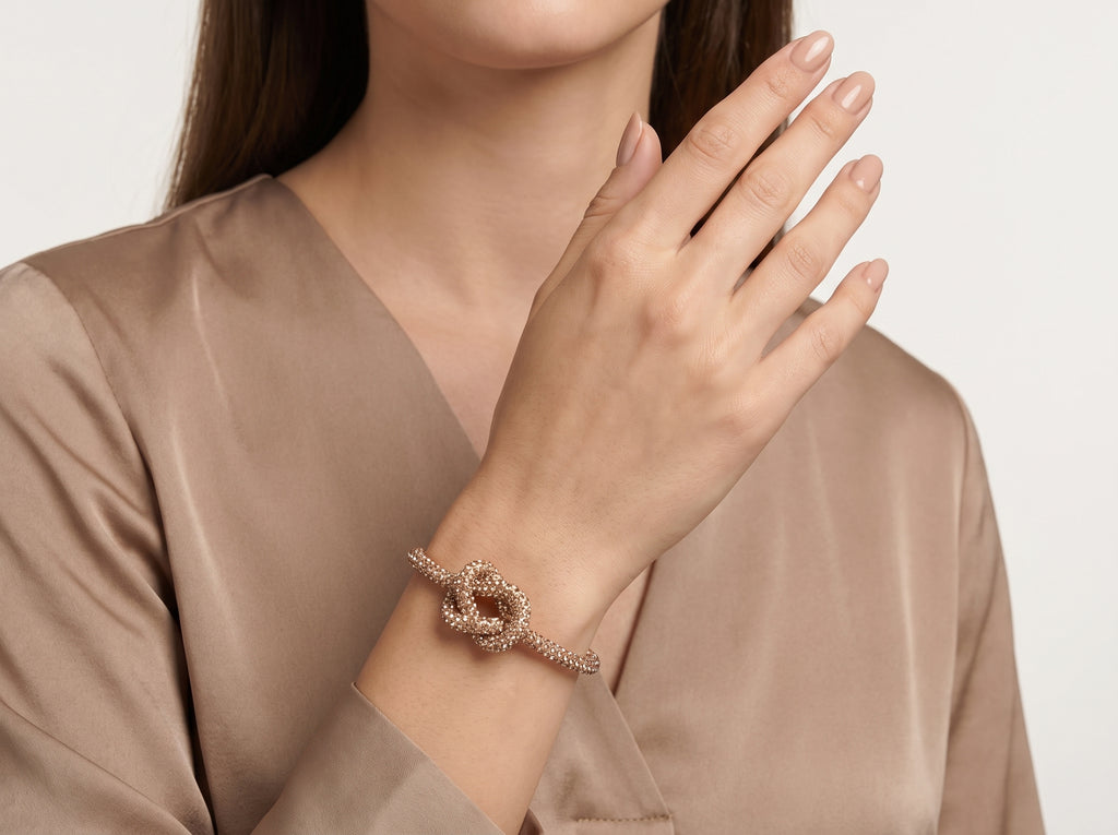 Bracciale Cuore Luminoso – Handmade PREVANE