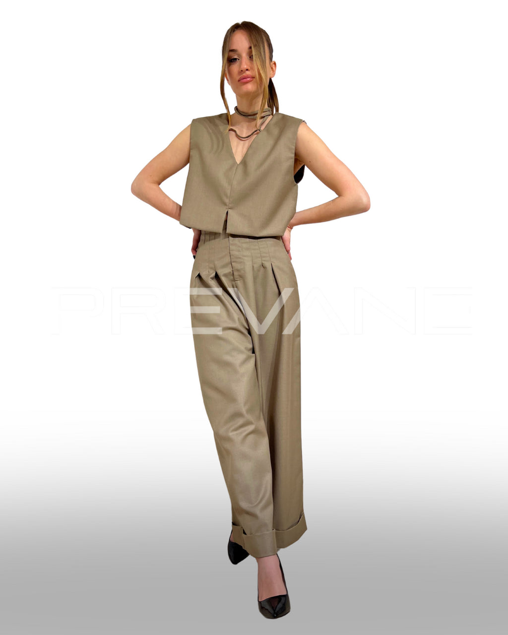 Pantaloni Zampa ampia da completo