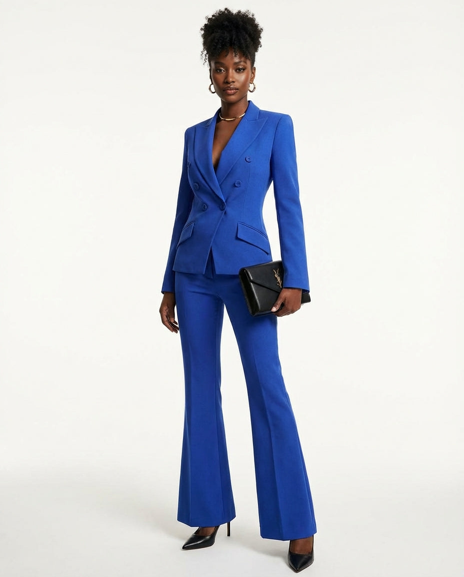 Tailleur Blu elettrico