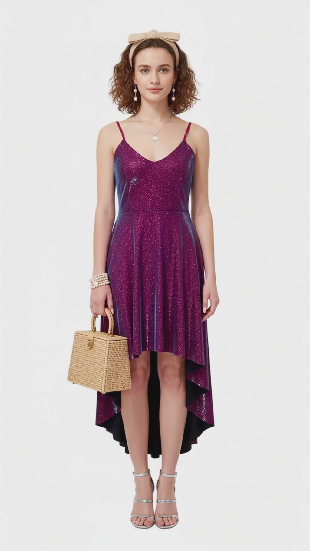 Abito laminato multicolour